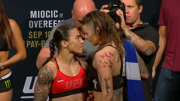 Jessica Andrade contre Joanne Calderwood