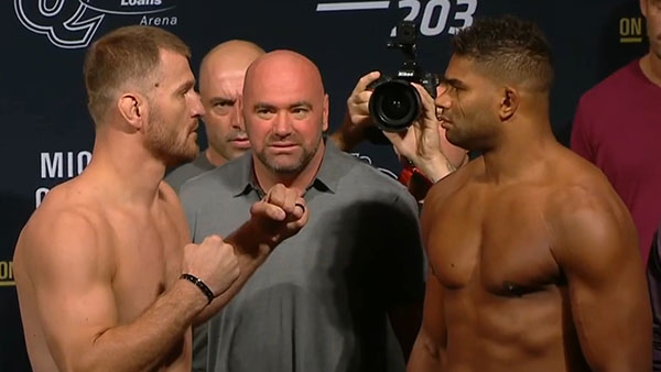 Stipe Miocic contre Alistair Overeem