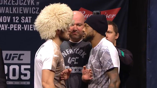 Khabib Nurmagomedov contre Michael Johnson