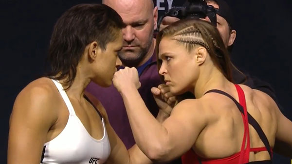 Amanda Nunes contre Ronda Rousey