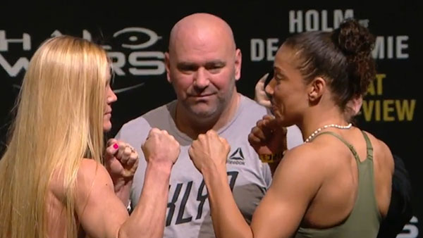 Holly Holm contre Germaine de Randamie