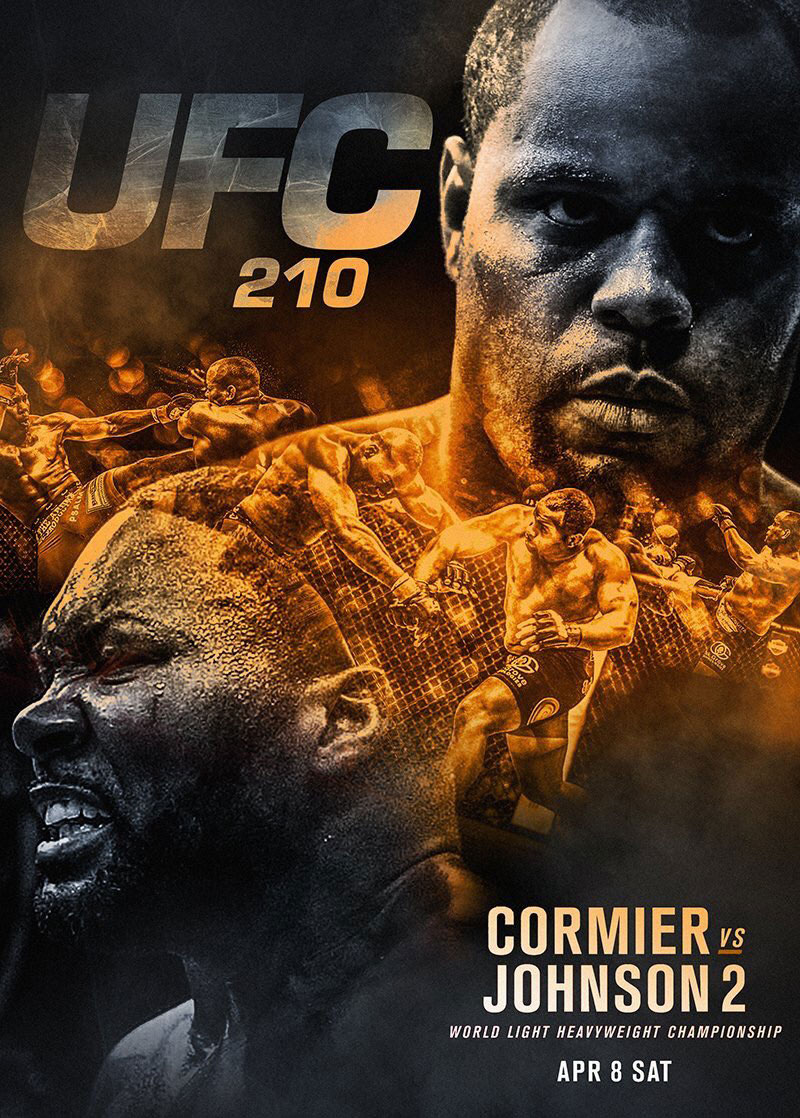 Poster/affiche UFC 210 - Buffalo