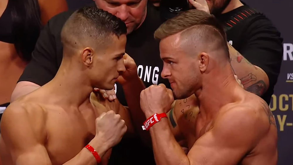 Tom Duquesnoy contre Cody Stamann