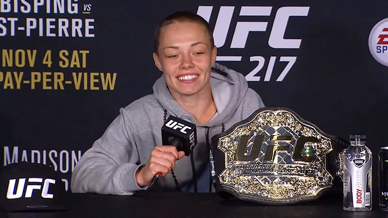 UFC 217 - Rose Namajunas