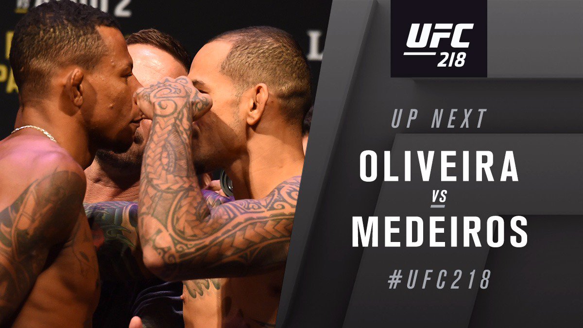 Yancy Medeiros contre Alex Oliveira