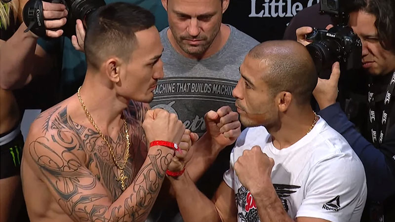 Max Holloway contre Jose Aldo