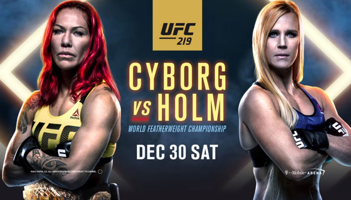 Poster/affiche UFC 219 - Vegas