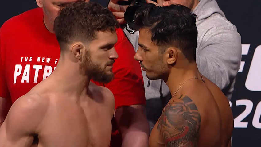 Dustin Ortiz contre Alexandre Pantoja