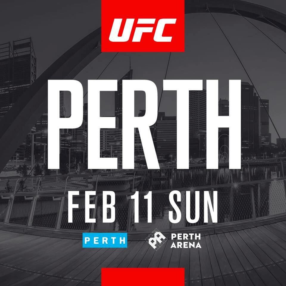 Poster/affiche UFC 221 - Perth