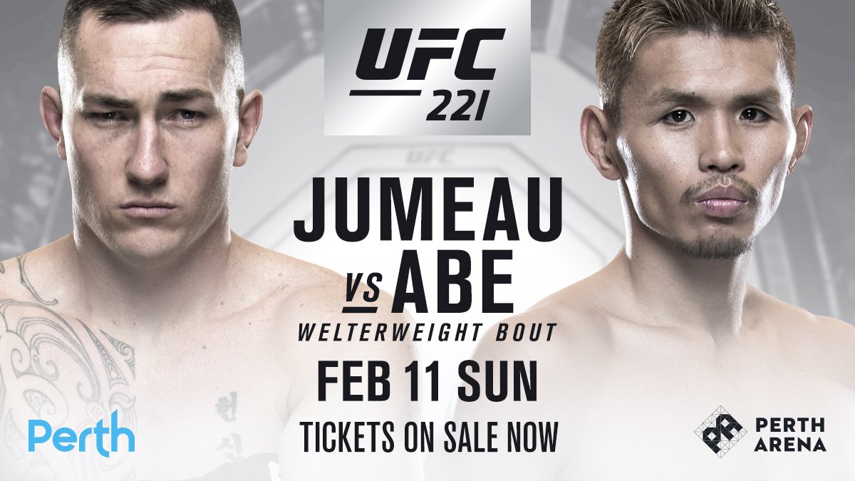 Poster/affiche UFC 221 - Perth