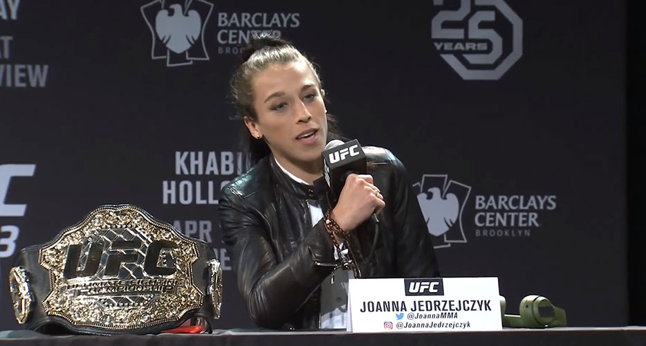 Rose Namajunas contre Joanna Jedrzejczyk