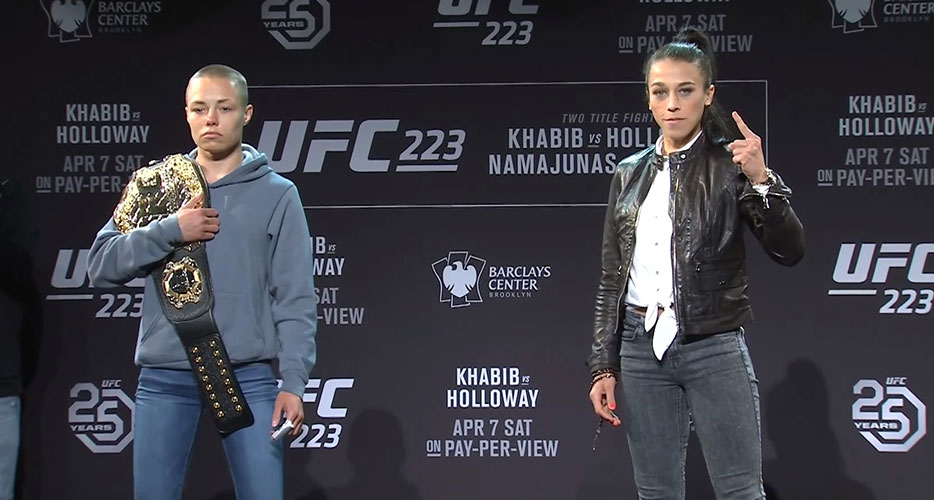 Rose Namajunas contre Joanna Jedrzejczyk