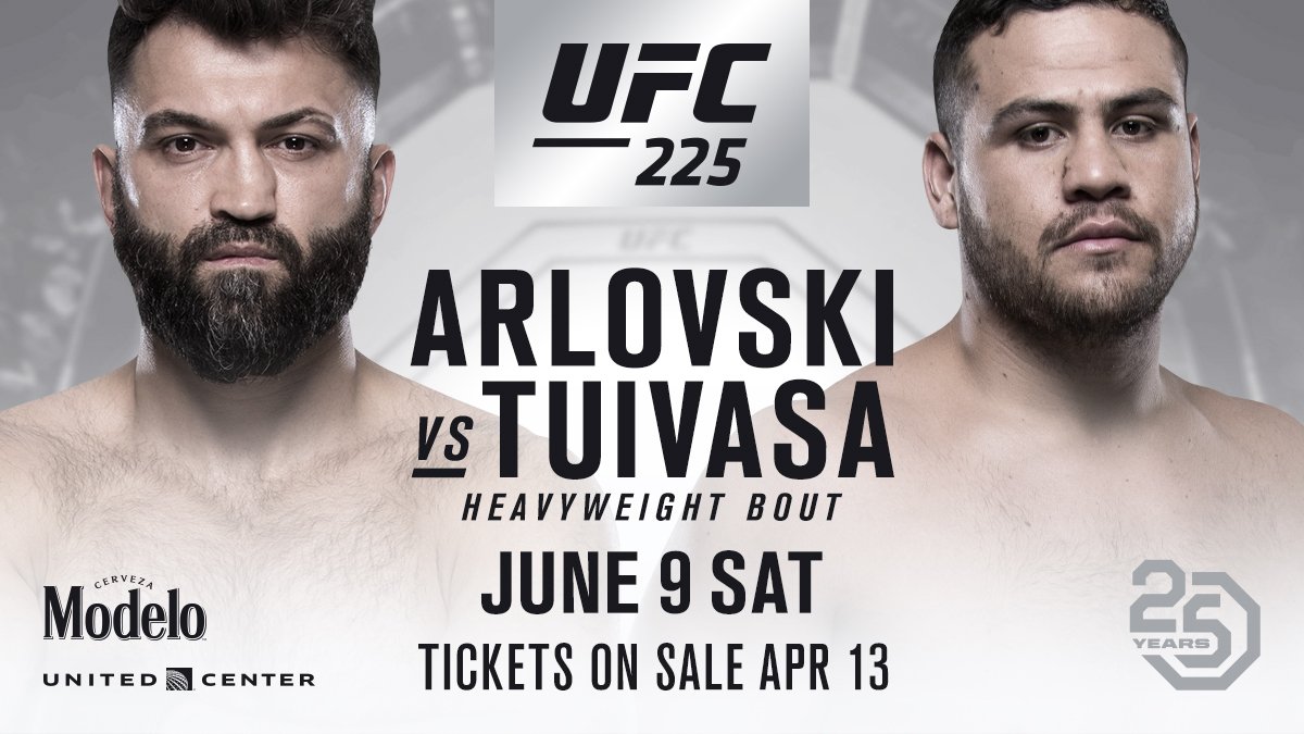 Poster/affiche UFC 225 - Chicago