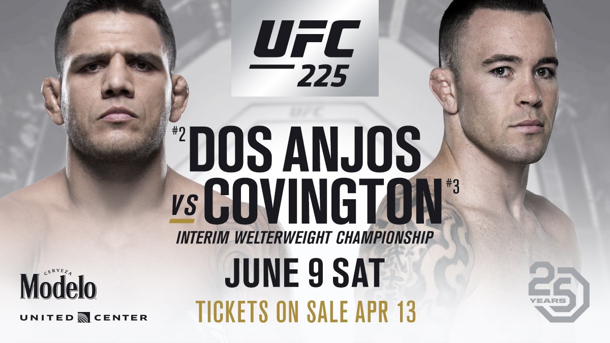 Poster/affiche UFC 225 - Chicago