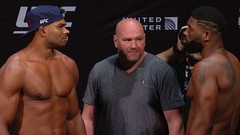 Alistair Overeem contre Curtis Blaydes