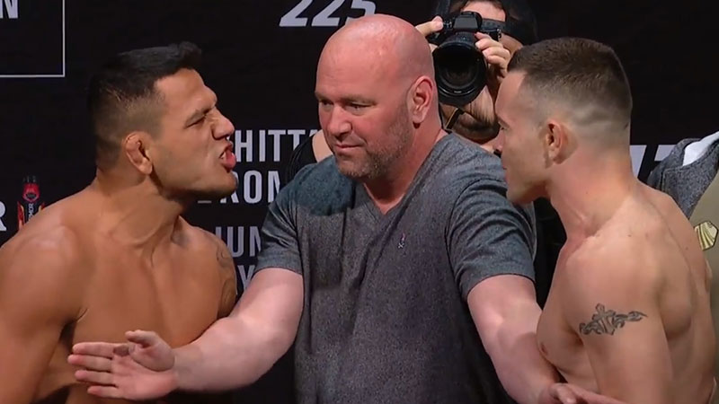 Rafael dos Anjos contre Colby Covington