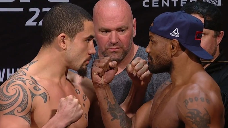 Robert Whittaker contre Yoel Romero