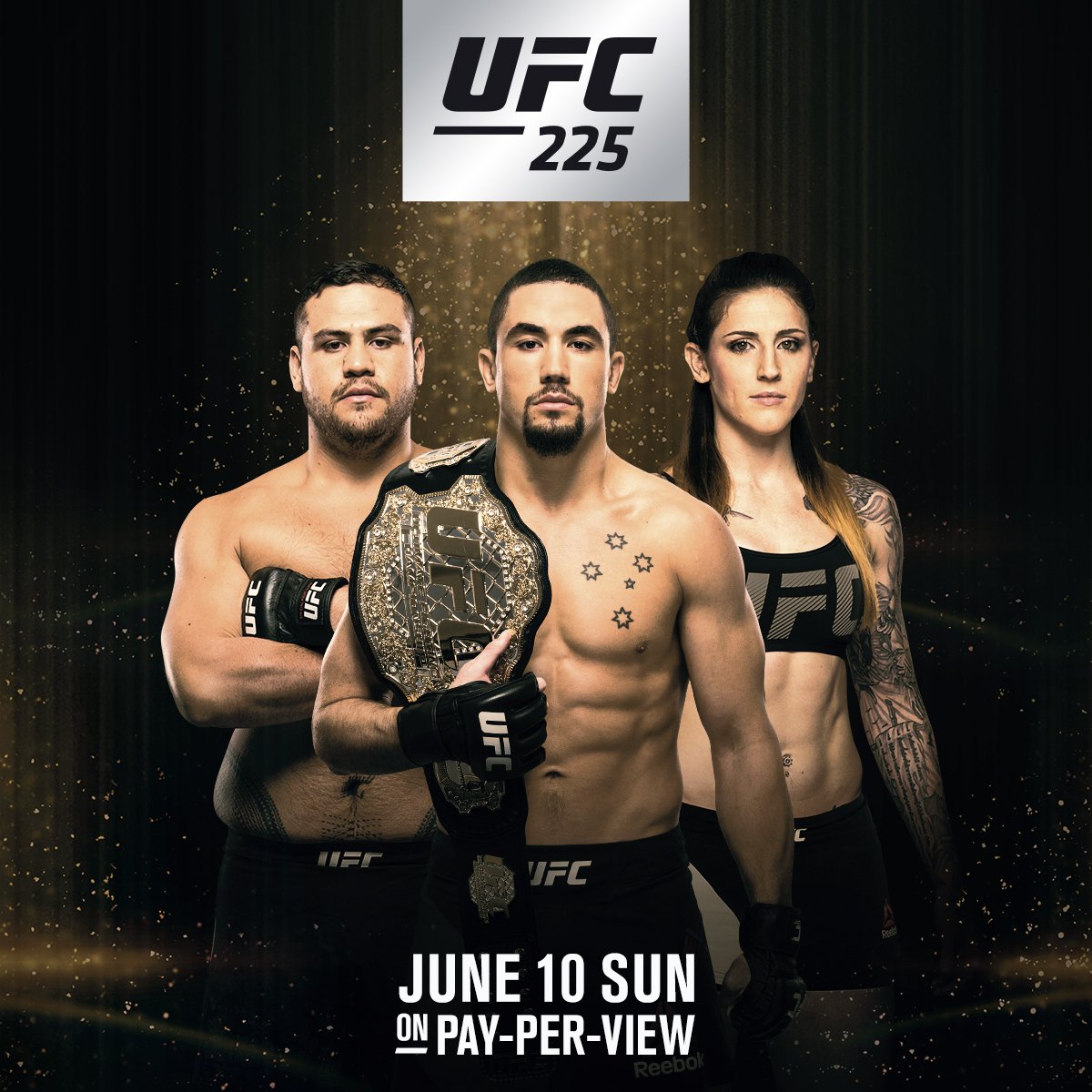 Poster/affiche UFC 225 - Chicago