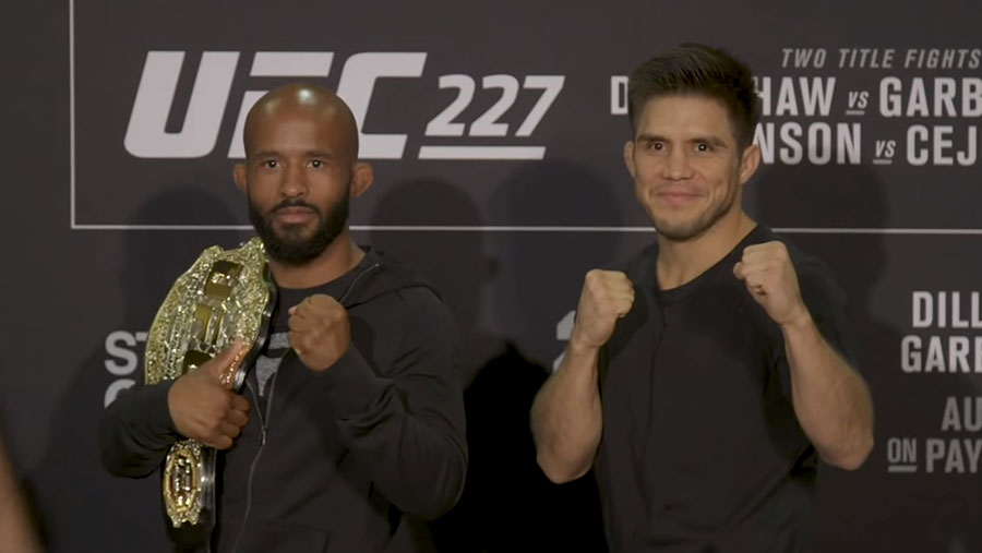 Demetrious Johnson contre Henry Cejudo