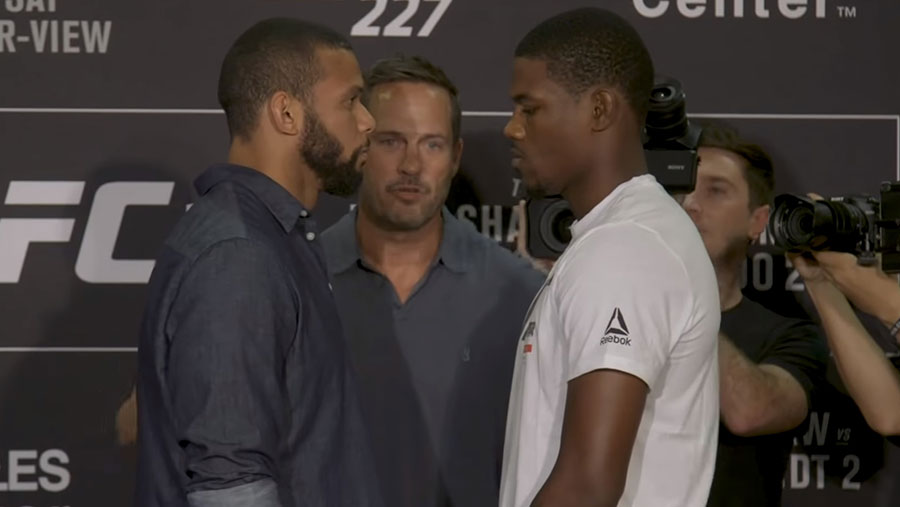 Thiago Santos contre Kevin Holland