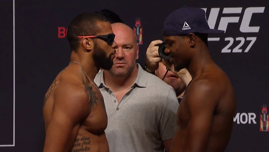 Thiago Santos contre Kevin Holland