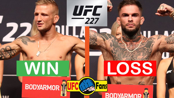 T.J. Dillashaw contre Cody Garbrandt