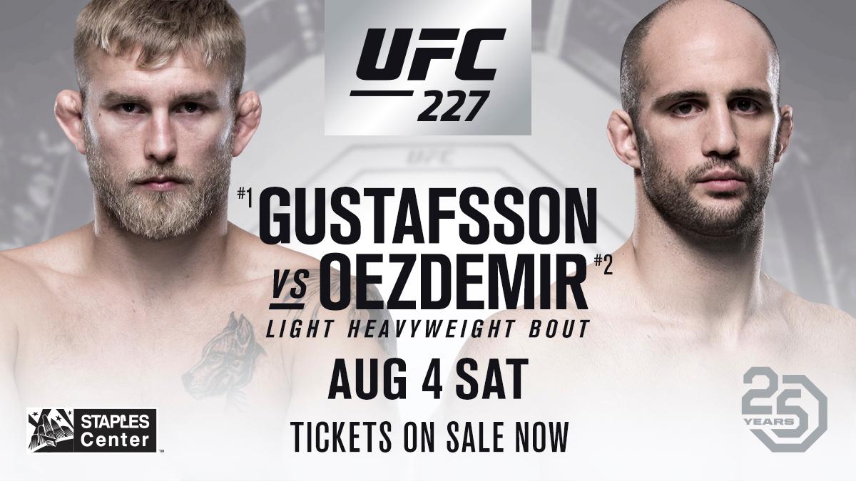 Poster/affiche UFC 227