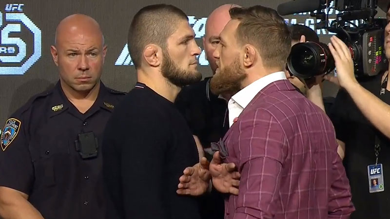 Khabib Nurmagomedov contre Conor McGregor