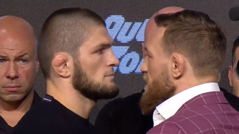 Khabib Nurmagomedov contre Conor McGregor