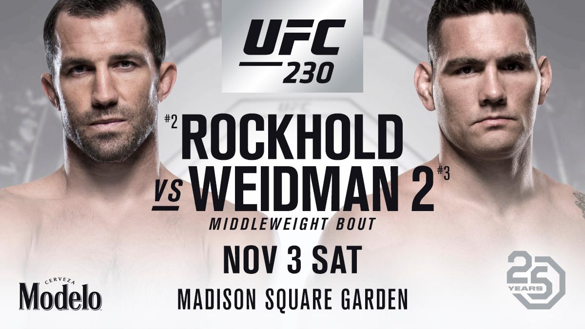 Poster/affiche UFC 230