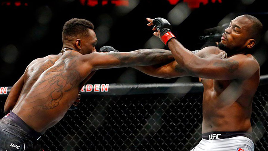 Derek Brunson contre Israel Adesanya