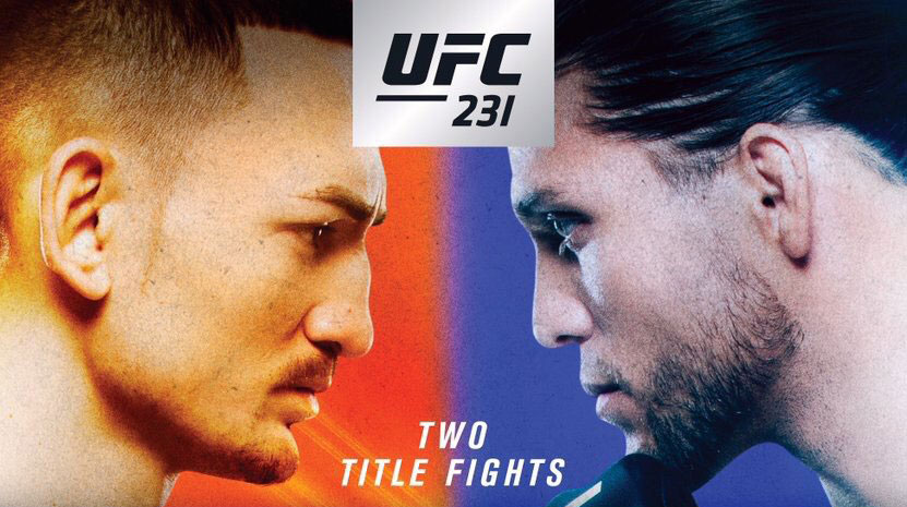 Poster/affiche UFC 231