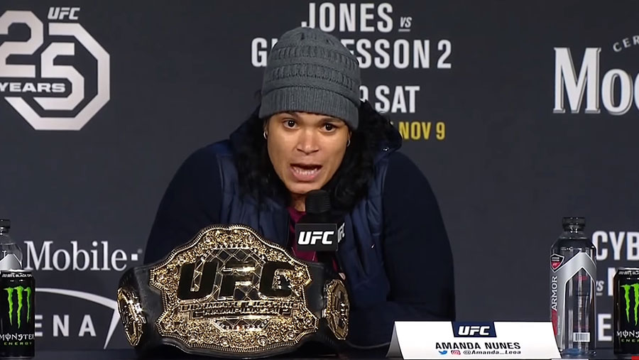 Cristiane Justino contre Amanda Nunes