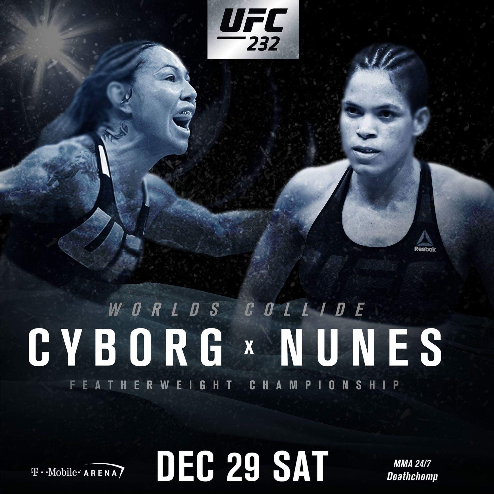 Poster/affiche UFC 232