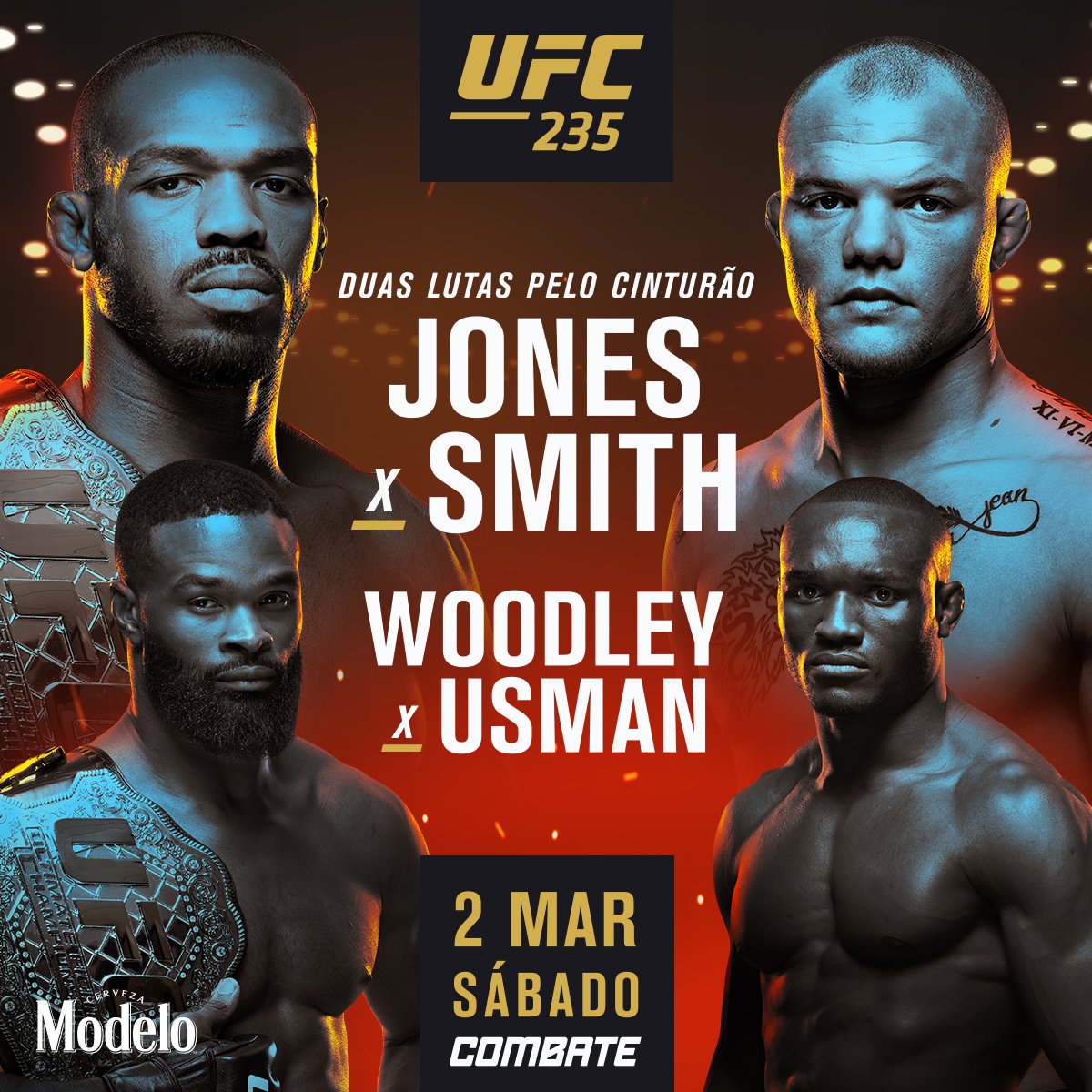 Poster/affiche UFC 235