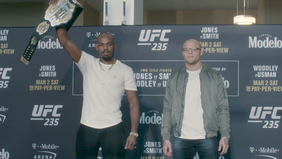 Jon Jones contre Anthony Smith