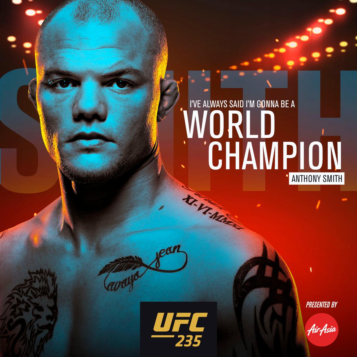 Poster/affiche UFC 235