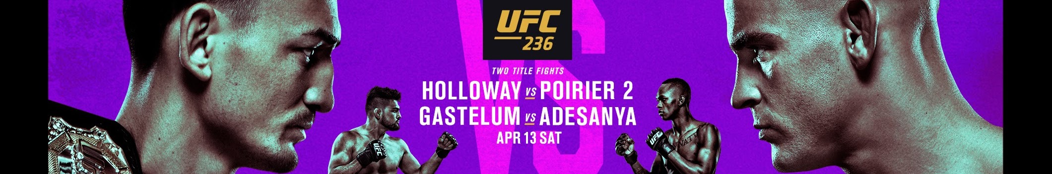 Poster/affiche UFC 236