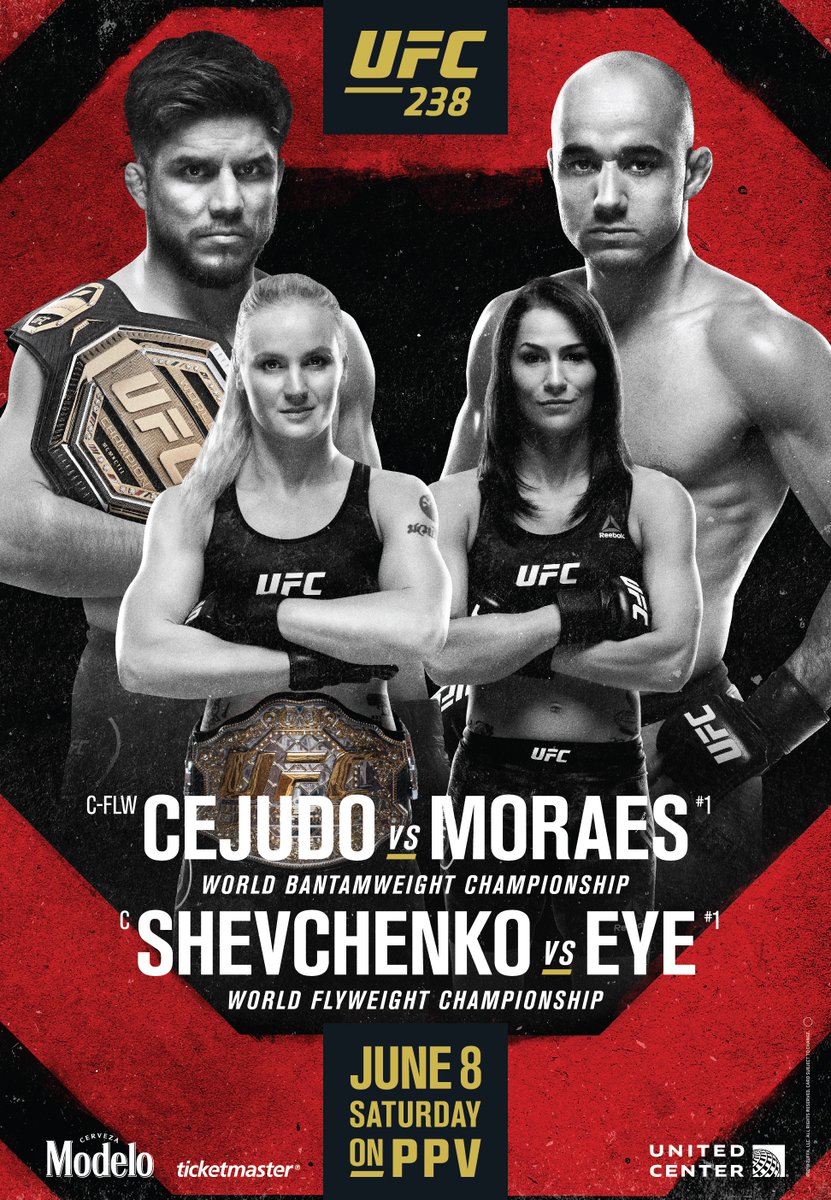 Poster/affiche UFC 238