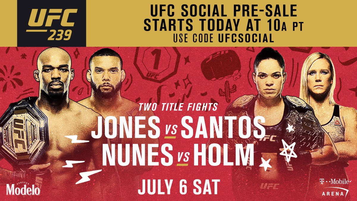 Poster/affiche UFC 239