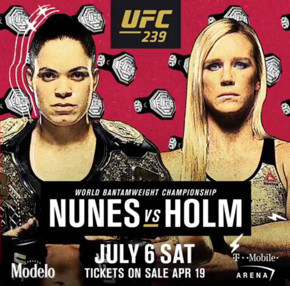 Poster/affiche UFC 239