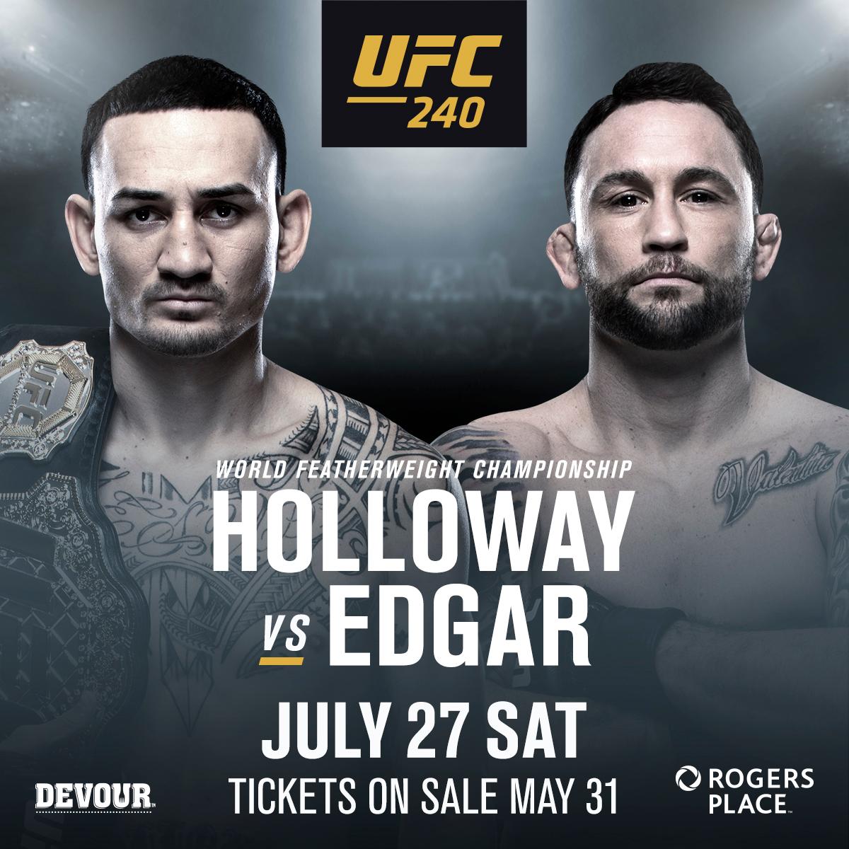 Poster/affiche UFC 240