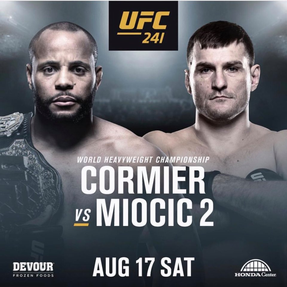 UFC 241 - Posters