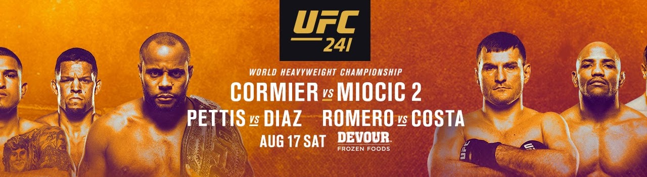 UFC 241 - Posters