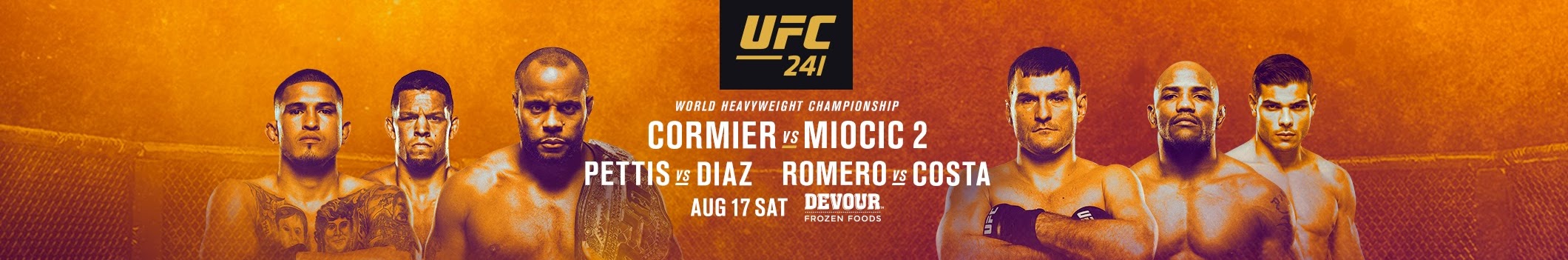 UFC 241 - Posters