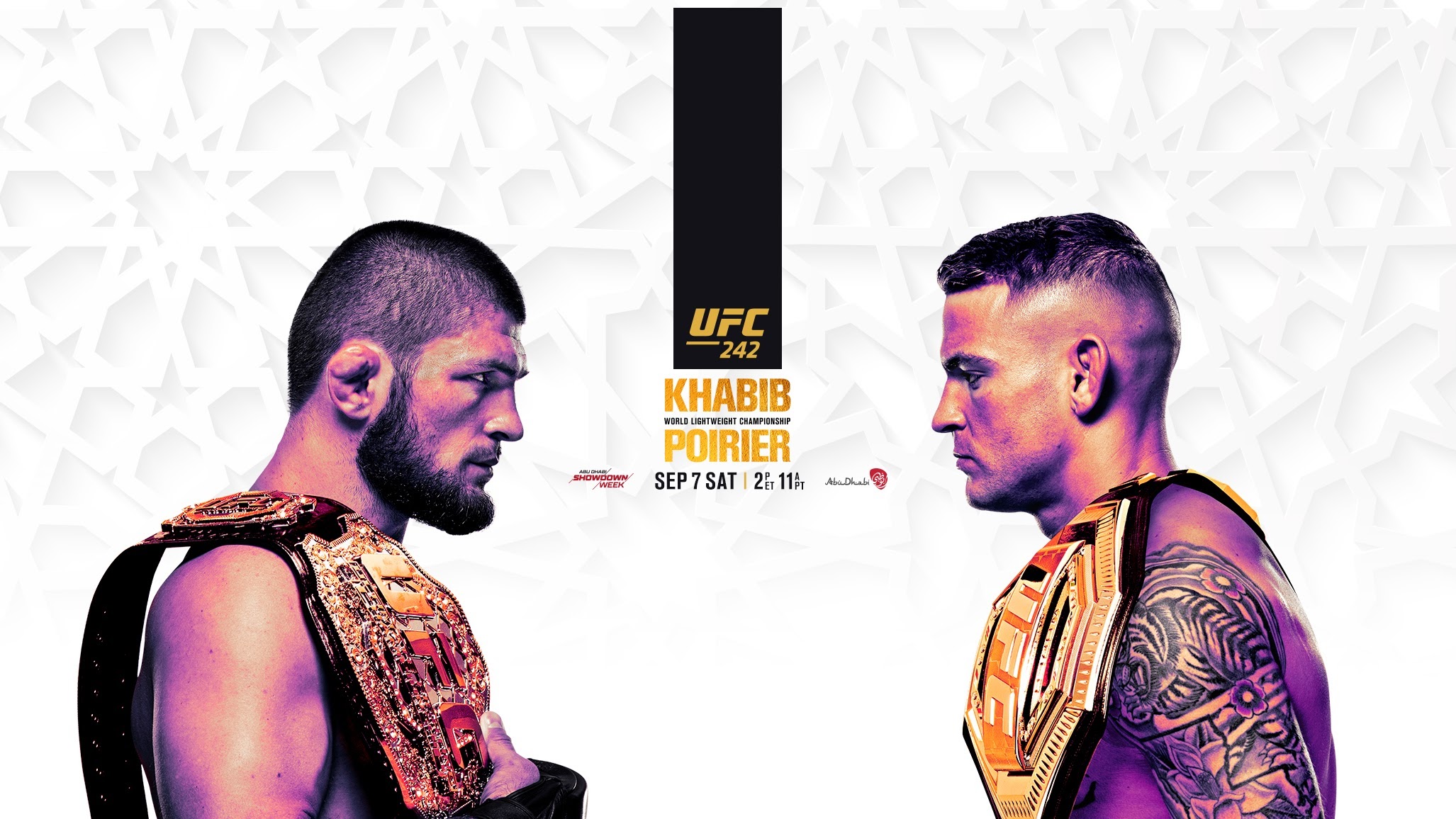 UFC 242 - Posters