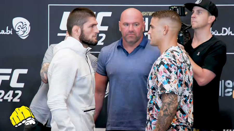 Khabib Nurmagomedov contre Dustin Poirier