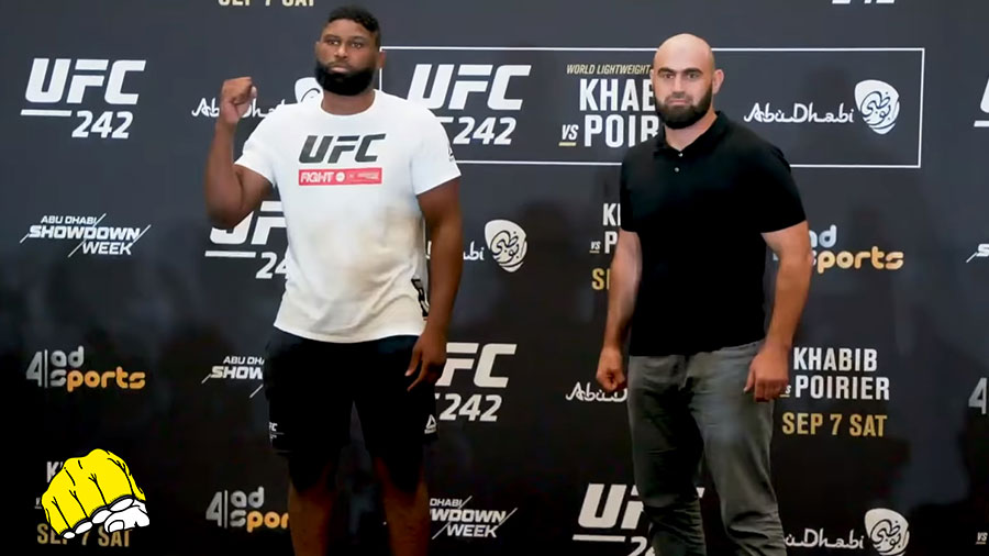 Curtis Blaydes contre Shamil Abdurakhimov