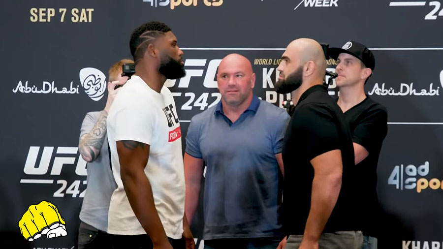 Curtis Blaydes contre Shamil Abdurakhimov