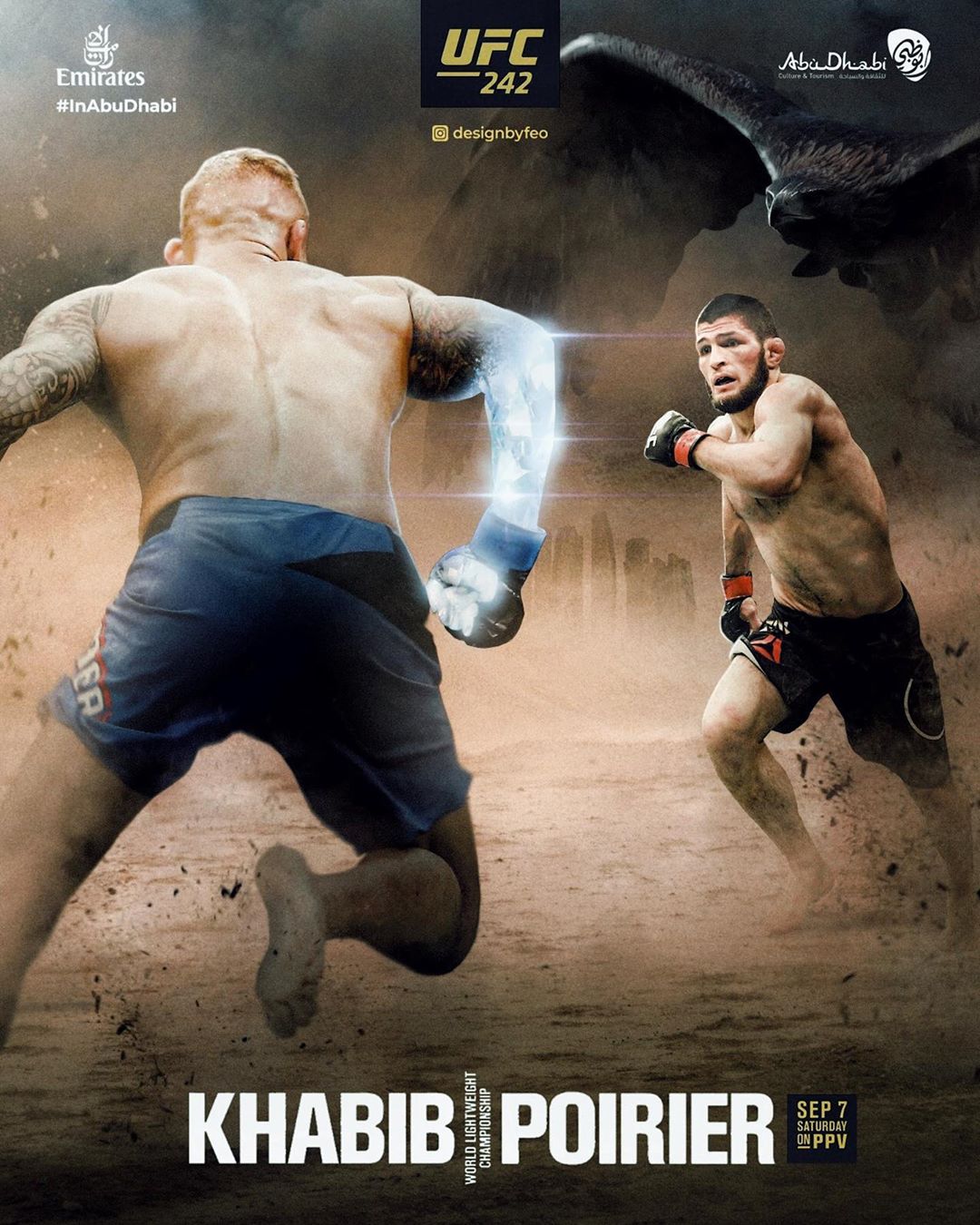 UFC 242 - Posters